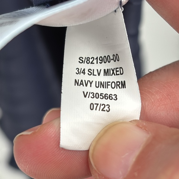 Gap Elegant Navy Blue Satin Pleated Midi Dress size Large TALL - Picture 7 of 8